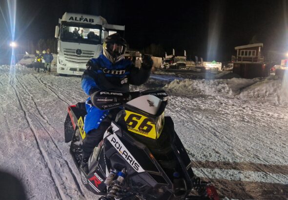 Gustav Salomonsson under SM deltävling 3 och 4 i Ljusdal Sportklassen